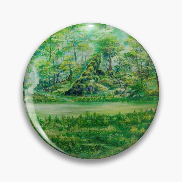 Item preview, The Assembly - an idyllic forest designed and sold by art paintings.