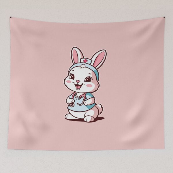 Item preview,  Nurse Bunny designed and sold by Nature's Palette.