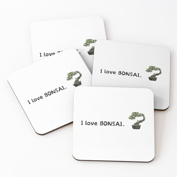 Item preview, I love BONSAI. White ver.  designed and sold by Wellsaritita.