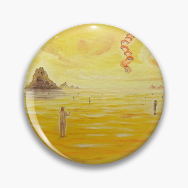 Item preview, Worm Tower - yellow image designed and sold by art paintings.
