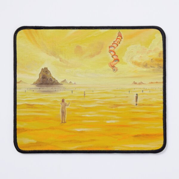 Item preview, Worm Tower - yellow image designed and sold by art paintings.