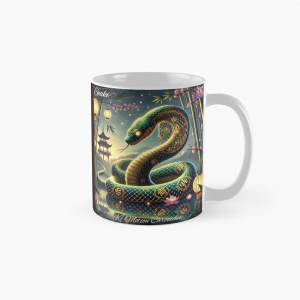Item preview, Celestial Snake - KMotionChronicles Chinese Zodiac Art" designed and sold by KMChronicles.