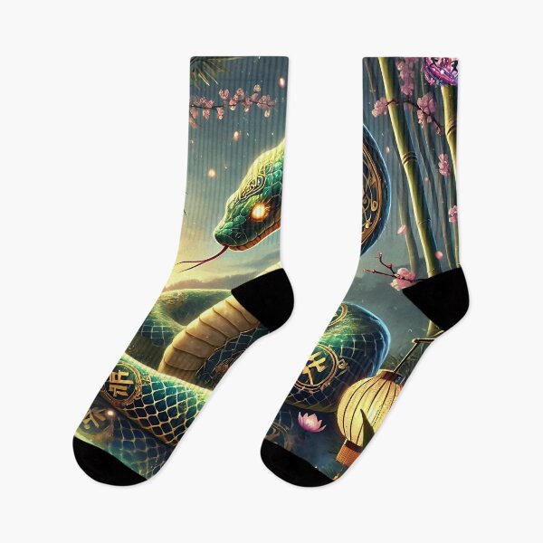 Item preview, Celestial Snake - KMotionChronicles Chinese Zodiac Art" designed and sold by KMChronicles.