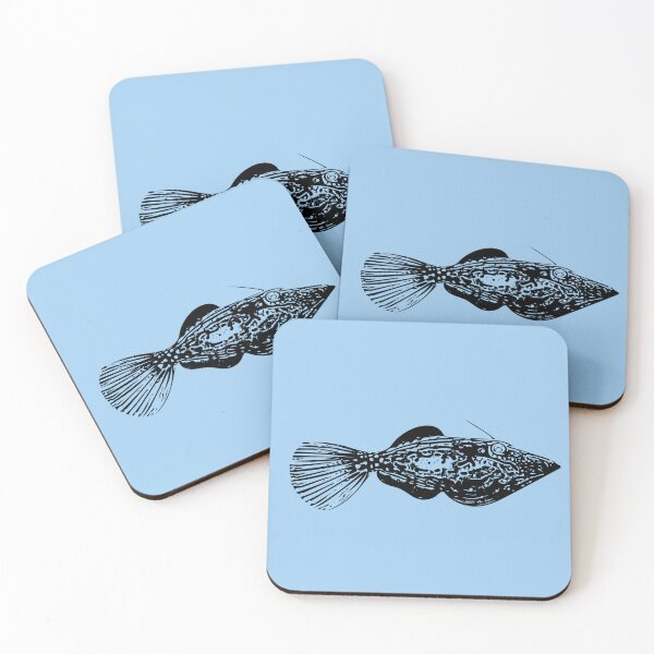 Item preview, Scrawled Filefish Black Design  designed and sold by designsasstultd.
