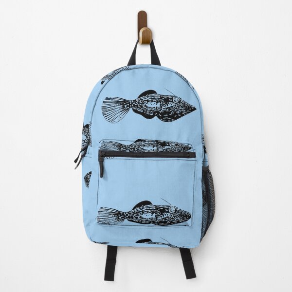 Item preview, Scrawled Filefish Black Design designed and sold by designsasstultd.