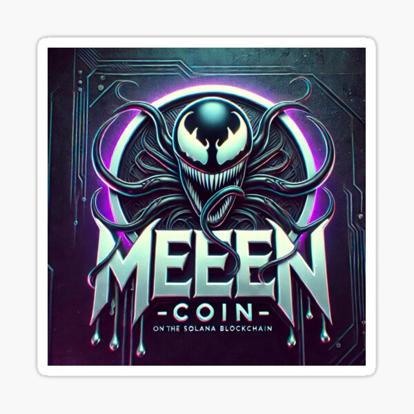 Artikel-Vorschau von Meeen Coin: Giftige Krypto-Kunst, designt und verkauft von Thaivi Design.