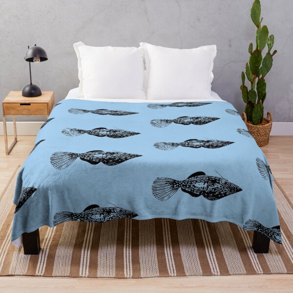 Item preview, Scrawled Filefish Black Design designed and sold by designsasstultd.
