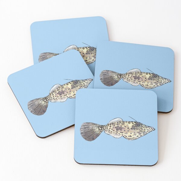 Item preview, Scrawled Filefish Black Alternate Design  designed and sold by designsasstultd.