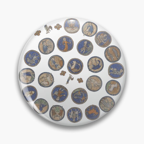 Item preview, Medieval psalter spots spiral designed and sold by IllmadeErrant.
