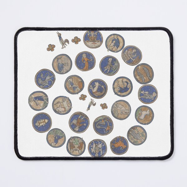 Item preview, Medieval psalter spots spiral designed and sold by IllmadeErrant.
