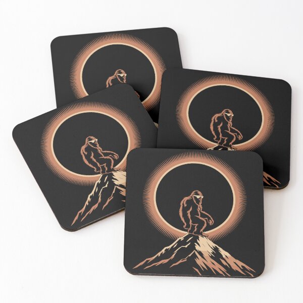 Item preview, Bigfoot Eclipse - Mysterious Sasquatch Solar Phenomenon 2025 designed and sold by Serbin.