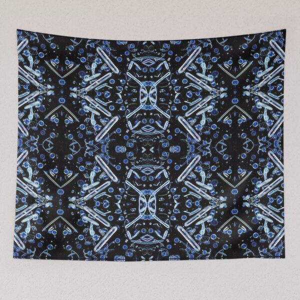 Item preview, Plankton Kaleidoscope Blue designed and sold by Marine Wonders.