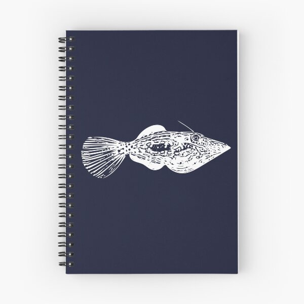 Item preview, Scrawled Filefish White Design  designed and sold by designsasstultd.