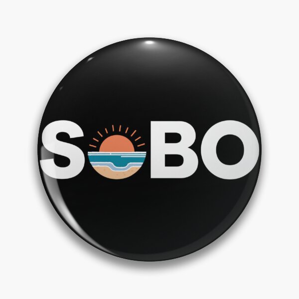 Item preview, SOBO Sunset Beach – Minimalist Southbourne Beach Design | Coastal Art & Gifts designed and sold by Darrwea.