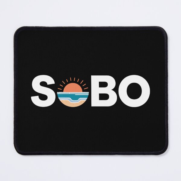 Item preview, SOBO Sunset Beach – Minimalist Southbourne Beach Design | Coastal Art & Gifts designed and sold by Darrwea.