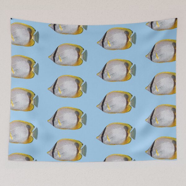 Item preview, Spotfin Butterflyfish Color Design  designed and sold by designsasstultd.
