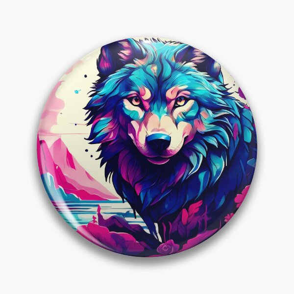 Item preview, Mystic Wolf in Wilderness designed and sold by Illustrobe.