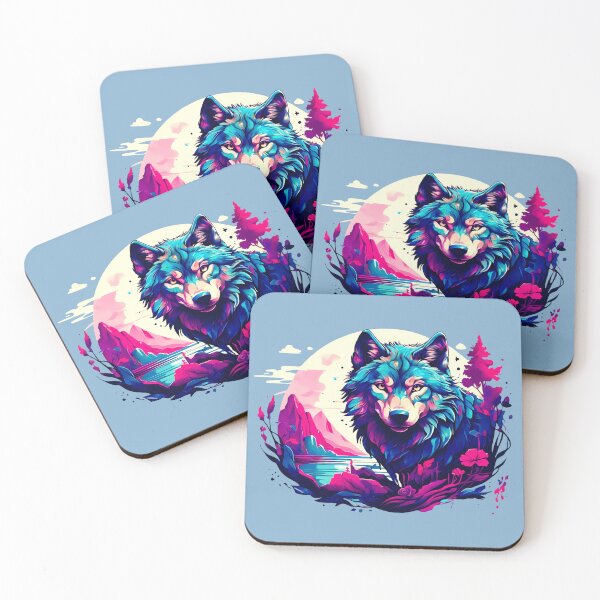 Item preview, Mystic Wolf in Wilderness designed and sold by Illustrobe.
