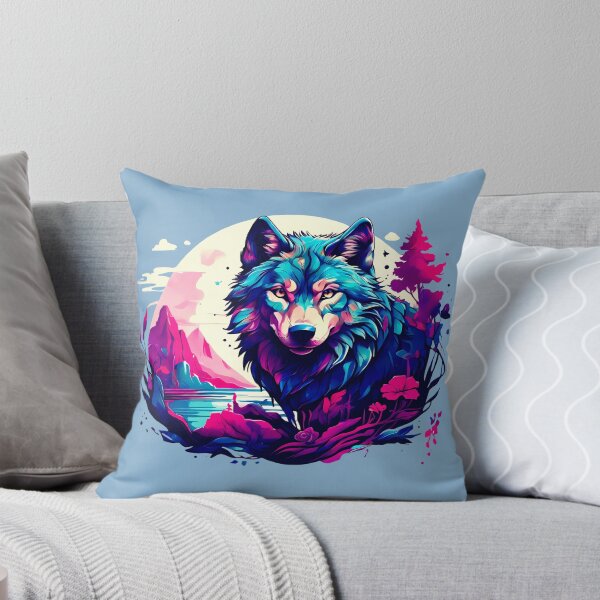 Item preview, Mystic Wolf in Wilderness designed and sold by Illustrobe.