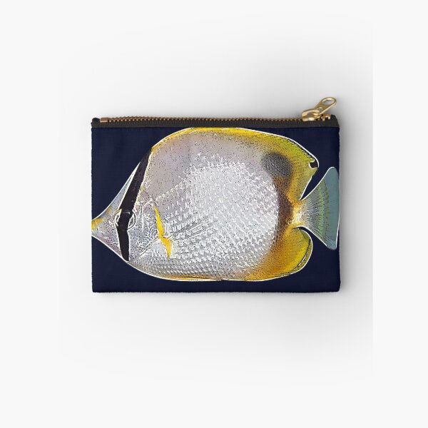 Item preview, Spotfin Butterflyfish White Alternate Design  designed and sold by designsasstultd.