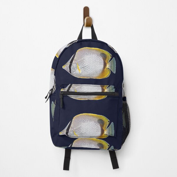 Item preview, Spotfin Butterflyfish White Alternate Design designed and sold by designsasstultd.
