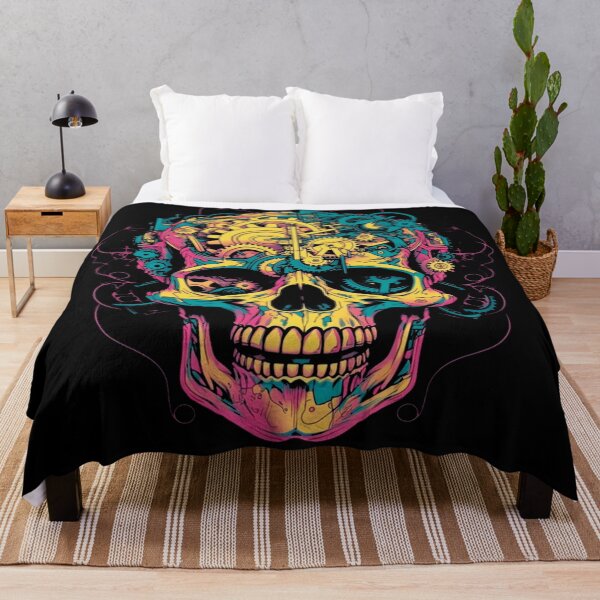 Item preview, Psychedelic Mechanical Skull designed and sold by Ferraz-Vision.