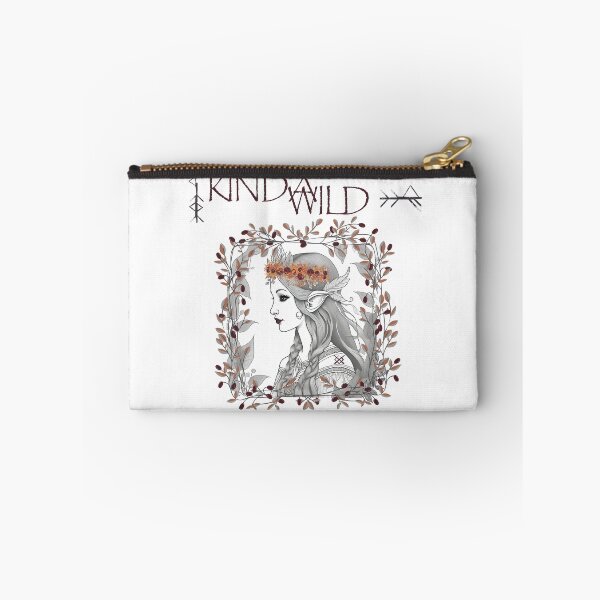 Item preview, Kinda Wild Elf girl portrait sketch designed and sold by BatJamDesigns.
