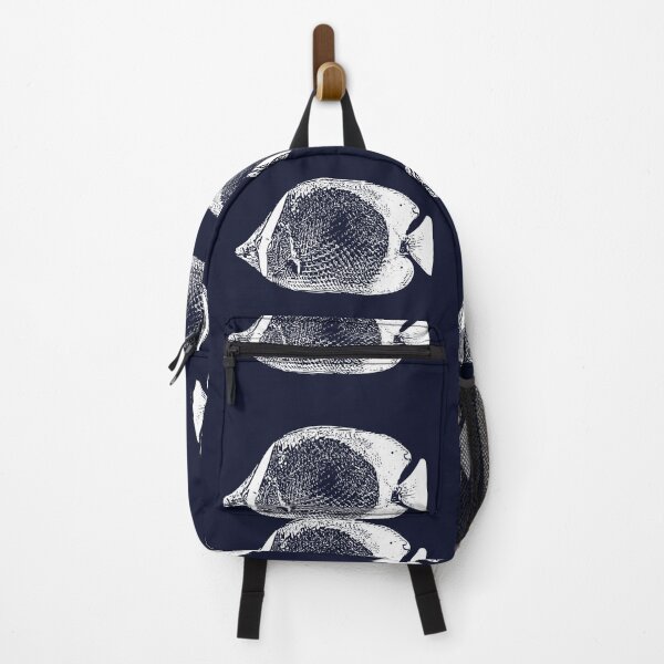 Item preview, Spotfin Butterflyfish White Design designed and sold by designsasstultd.