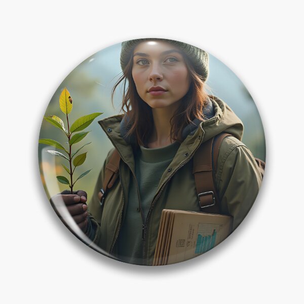 Item preview, Photorealistic Environmentalist – Nature’s Guardian designed and sold by AI-Syn-Pro.