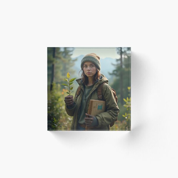 Item preview, Photorealistic Environmentalist – Nature’s Guardian designed and sold by AI-Syn-Pro.