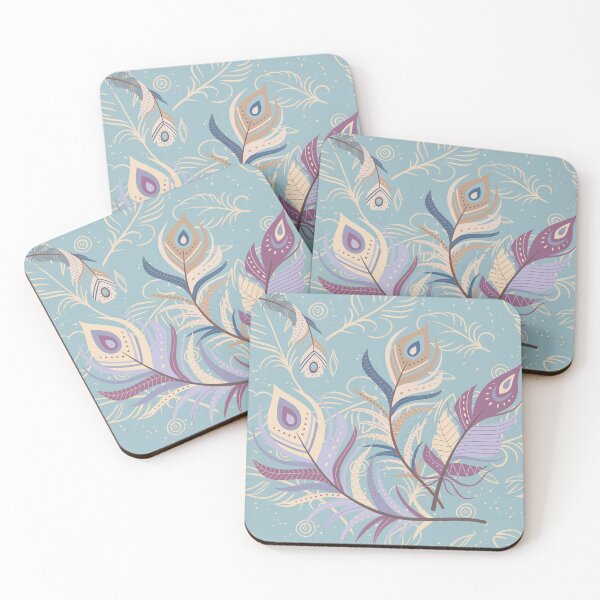 Item preview, Pretty Feathers designed and sold by TurquoiseBird.