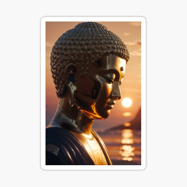 Buddha Shakyamuni, the eternal spotless mind, suvAInnaART Sticker
