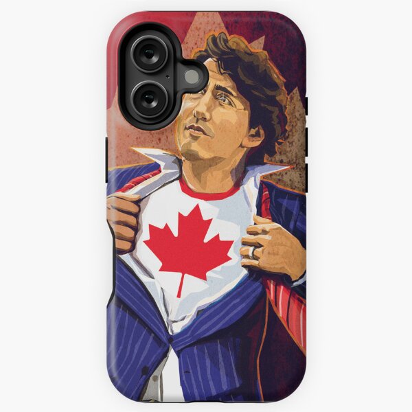 Vista previa del artículo con la obra «Capitán Canadá», diseñado y vendido por Jason Neil Illustrator.