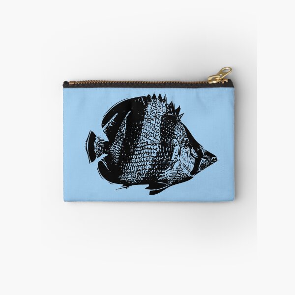 Item preview, Banded Butterflyfish Black Design  designed and sold by designsasstultd.