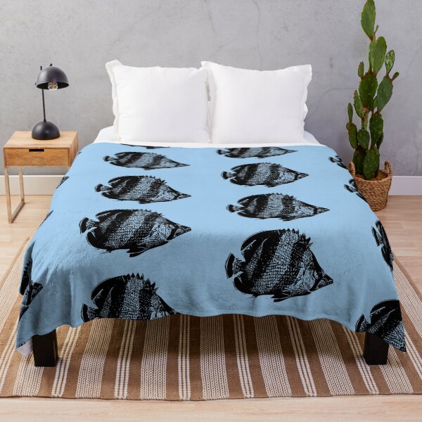 Item preview, Banded Butterflyfish Black Design  designed and sold by designsasstultd.
