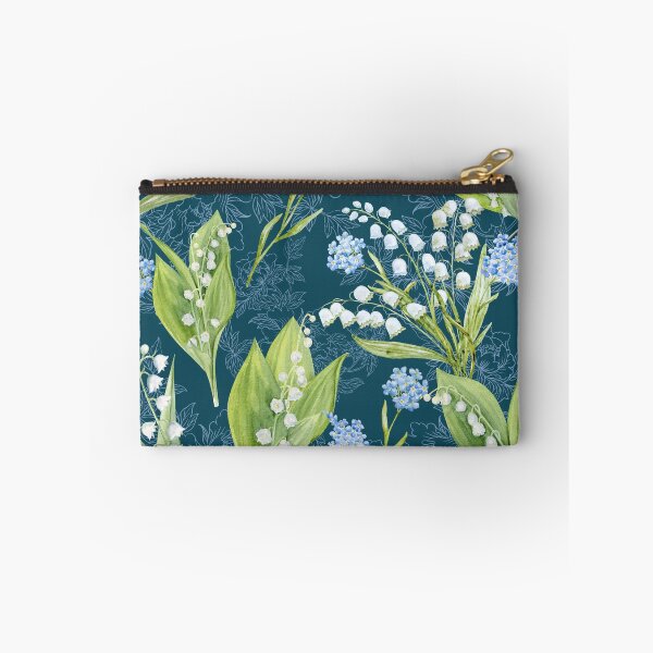 Item preview, Lily of the Valley and Forget Me Nots designed and sold by TurquoiseBird.
