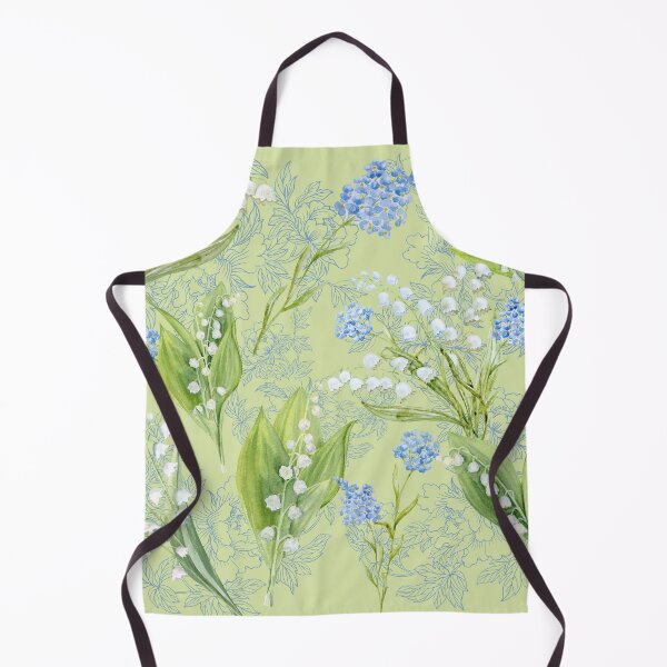 Item preview, Lily of the Valley and Forget Me Nots designed and sold by TurquoiseBird.