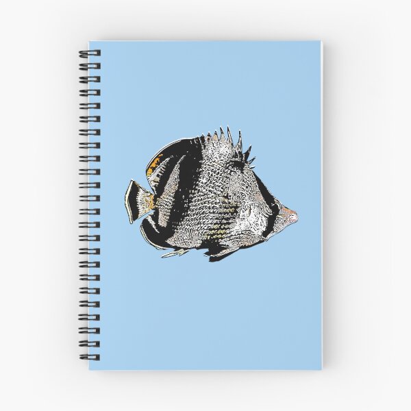Item preview, Banded Butterflyfish Black Alternate Design  designed and sold by designsasstultd.