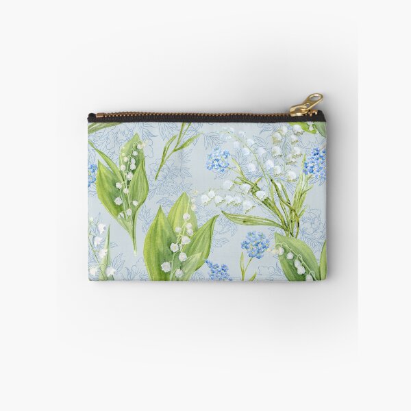 Item preview, Lily of the Valley and Forget Me Nots designed and sold by TurquoiseBird.