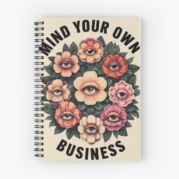 Item preview, Mind Your Own Business  designed and sold by Aisha  Hamza.
