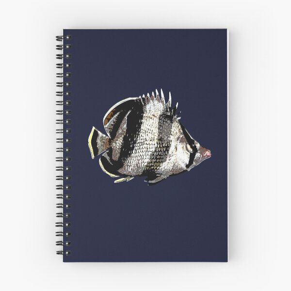 Item preview, Banded Butterflyfish White Alternate Design  designed and sold by designsasstultd.