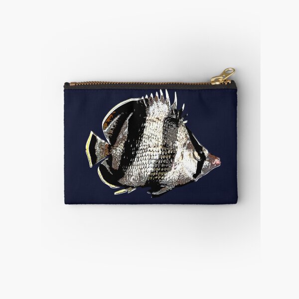 Item preview, Banded Butterflyfish White Alternate Design  designed and sold by designsasstultd.