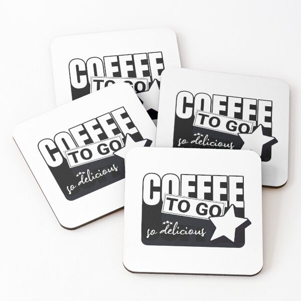 Item preview, Coffee to go is the tastiest. designed and sold by DirtyHandz.
