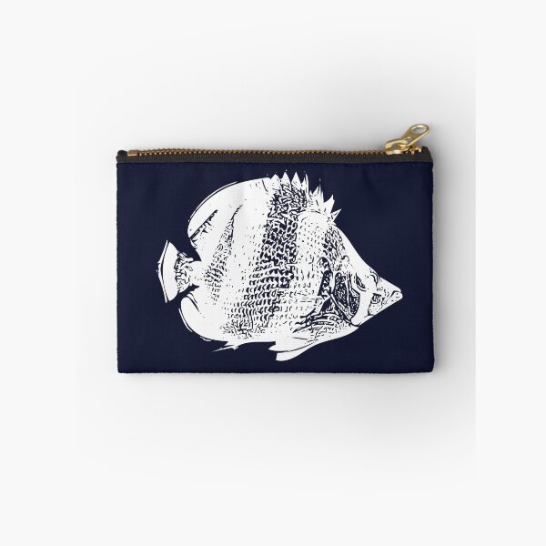 Item preview, Banded Butterflyfish White Design  designed and sold by designsasstultd.