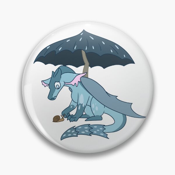 Artikelvorschau, Blauer Regenschirmdrache entworfen und verkauft von Crazy-Creators.