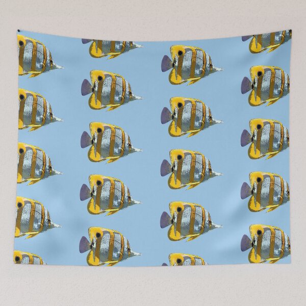 Item preview, Copperband Butterflyfish Color Design  designed and sold by designsasstultd.