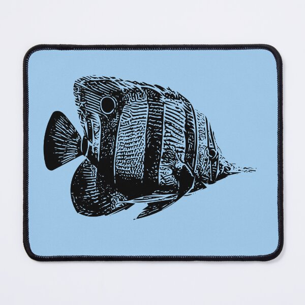 Item preview, Copperband Butterflyfish Black Design designed and sold by designsasstultd.