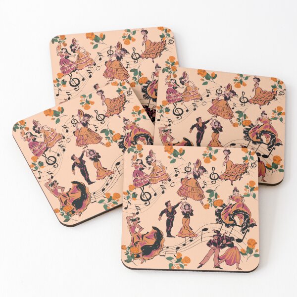 Item preview, Flamenco and Roses designed and sold by TurquoiseBird.