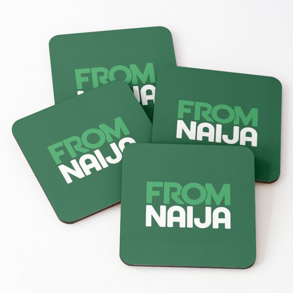 Item preview, From Naija - Nigerian Pride Minimalist Design designed and sold by Collision19.
