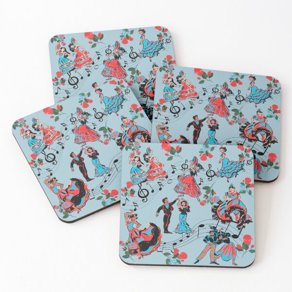 Item preview, Flamenco and Roses designed and sold by TurquoiseBird.